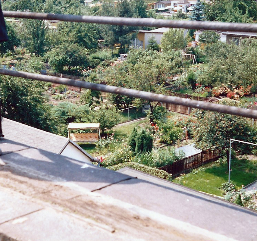 Aussicht vom Viadukt 1992/1993