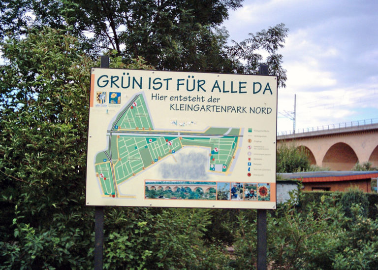 2005 Aufbau des Kleingartenparks Nord KGV Am Hopfenberg e.V.